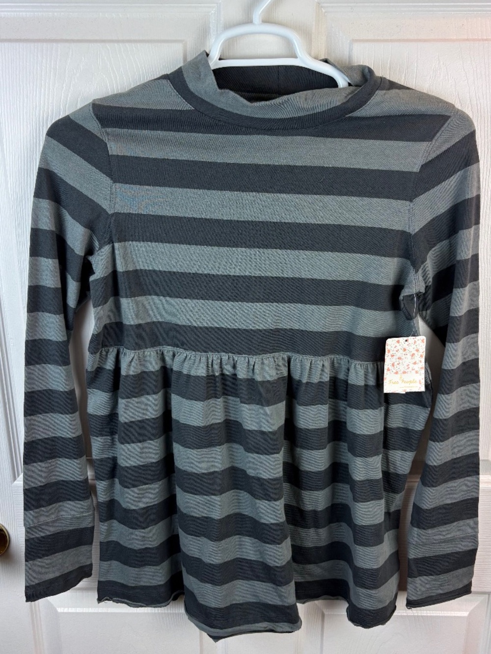 Free People We the Free Mod About It Striped Tunic Top
